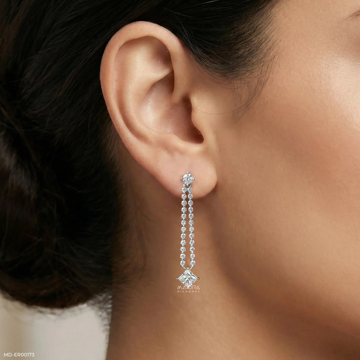 Doozie Diamond Earrings