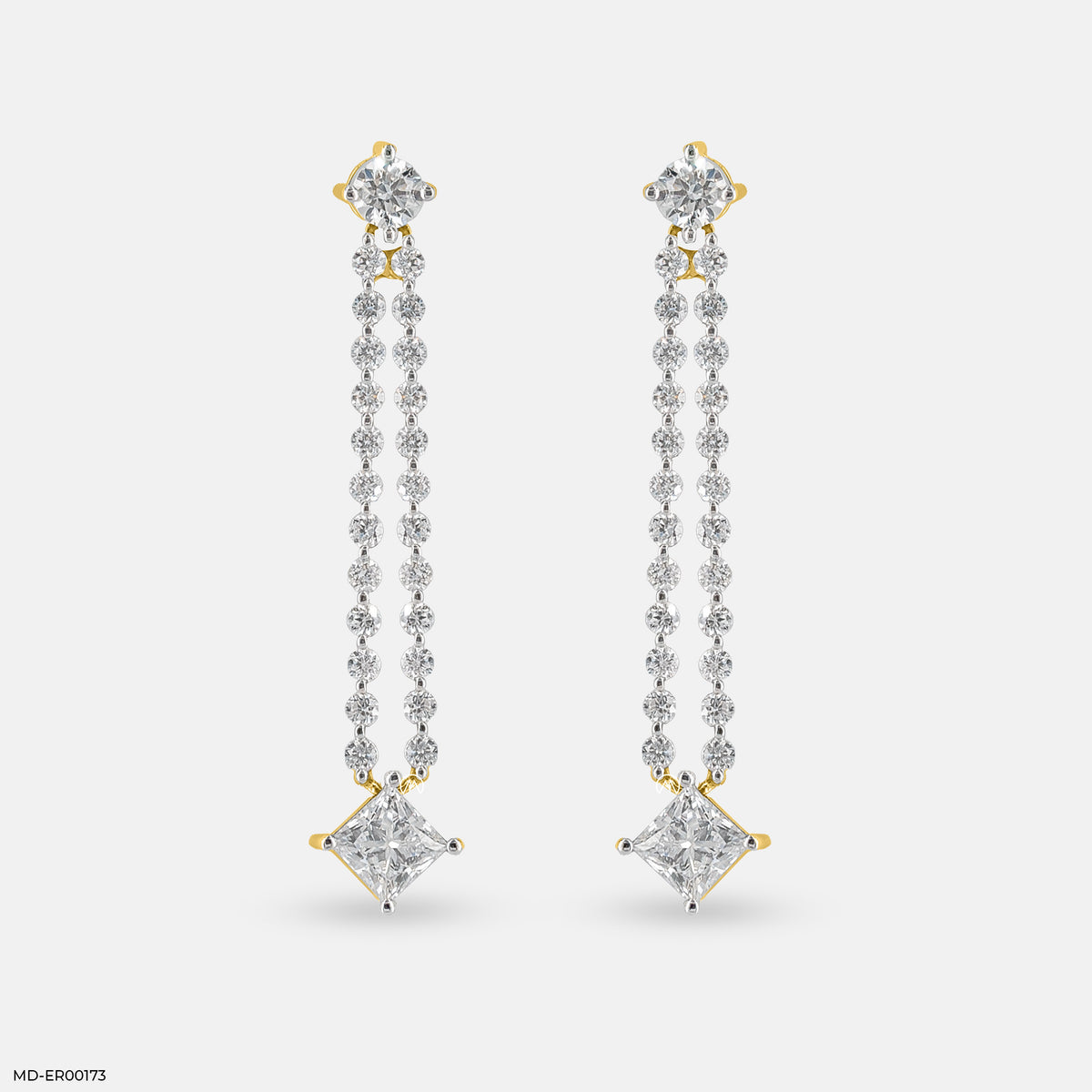 Doozie Diamond Earrings