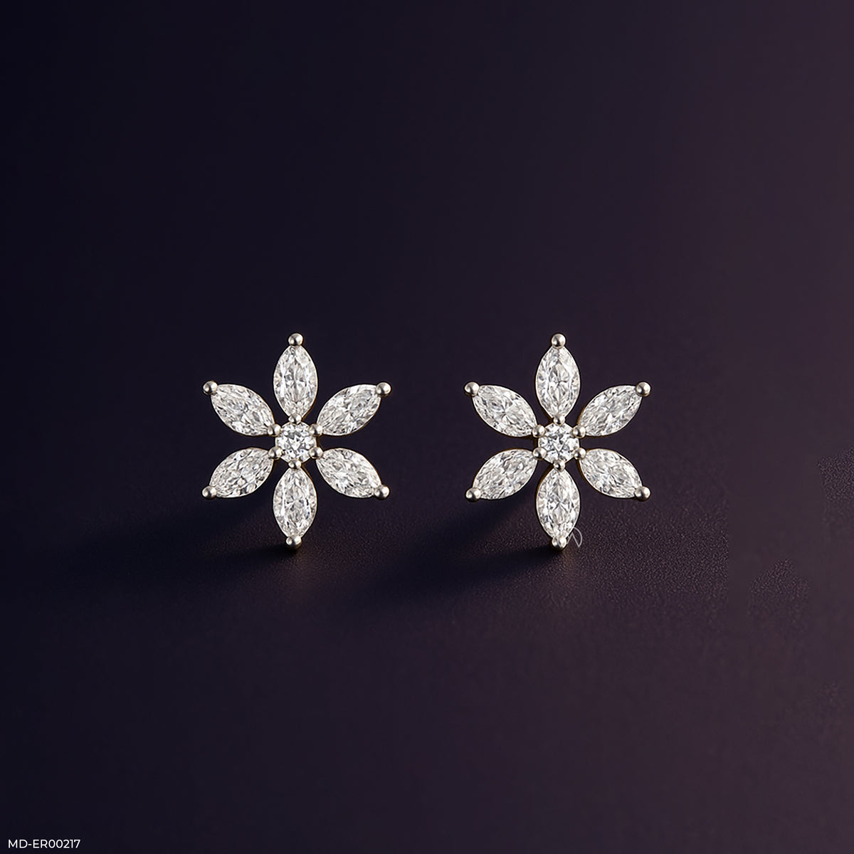 The Marquise Blossom Earrings