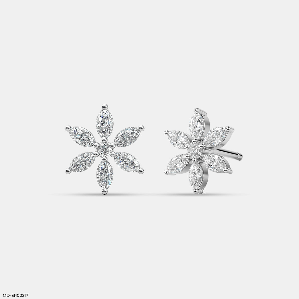 The Marquise Blossom Earrings