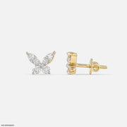 0.20 Carat Butterfly Glow Lab Diamond Earrings