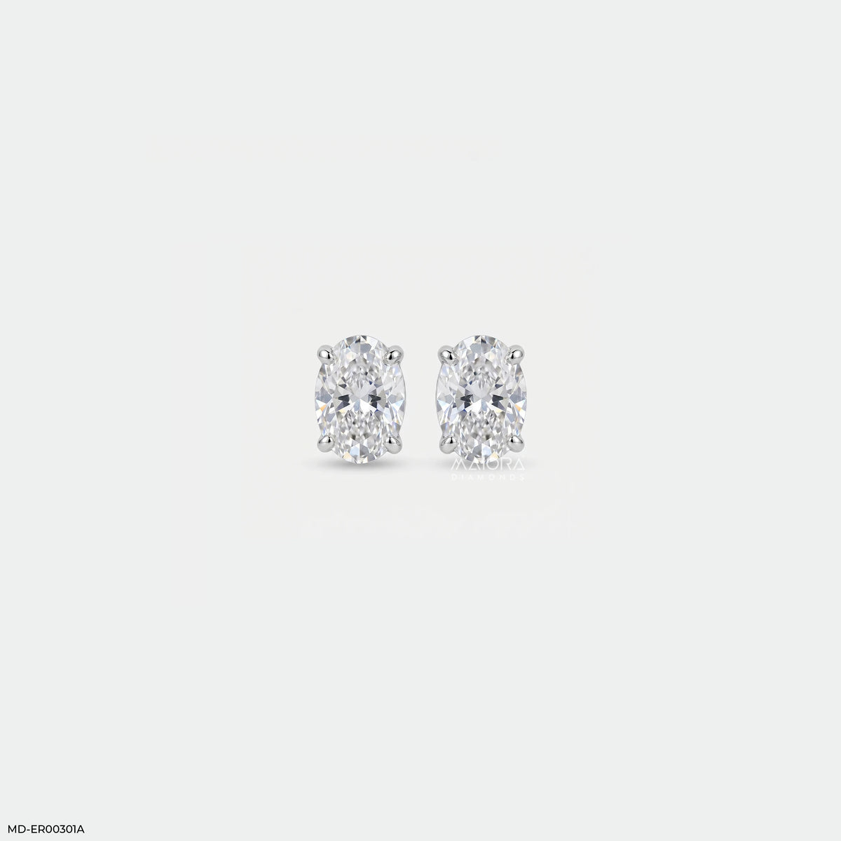 1.15 Carat Elegant Duality Lab Diamond Earrings