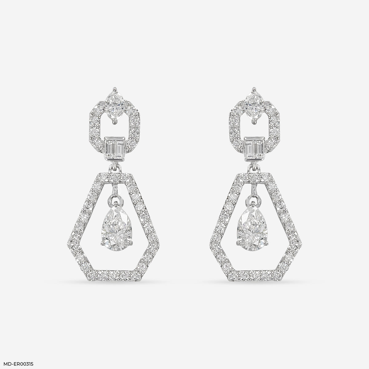 Opulent Glow Diamond Earrings
