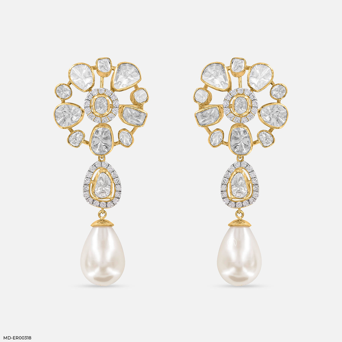 0.75 Carat Noor Lab Diamond Earrings
