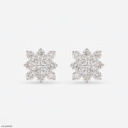 0.5 Carat Cosmic Bloom Lab Diamond Studs