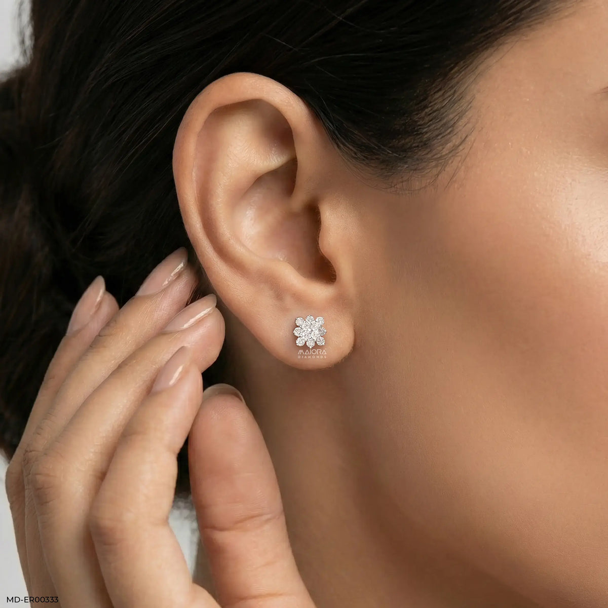 0.5 Carat Cosmic Bloom Lab Diamond Studs