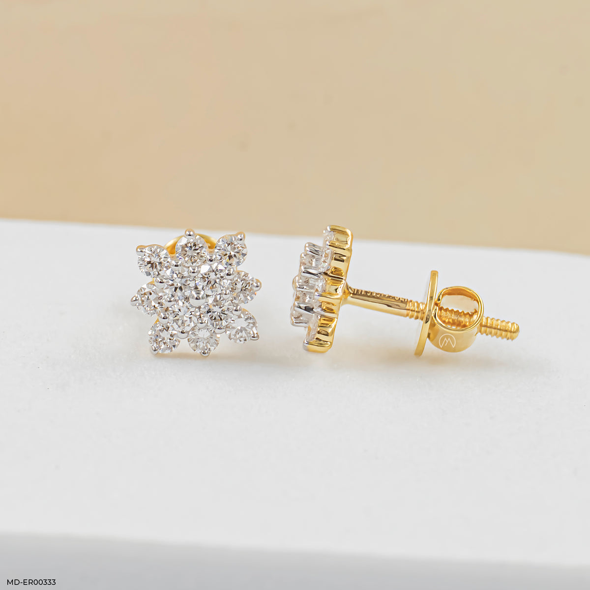 0.5 Carat Cosmic Bloom Lab Diamond Studs