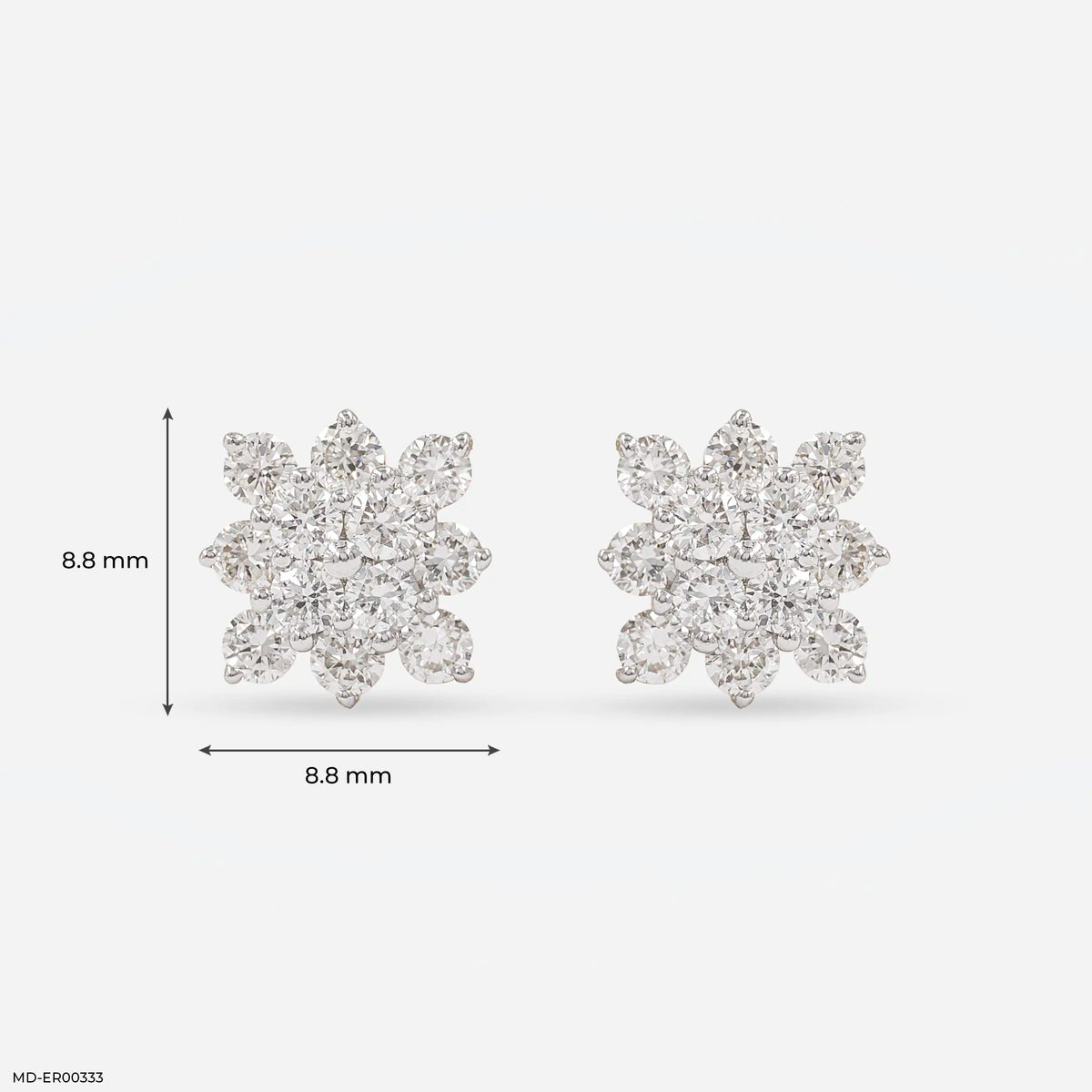 0.5 Carat Cosmic Bloom Lab Diamond Studs