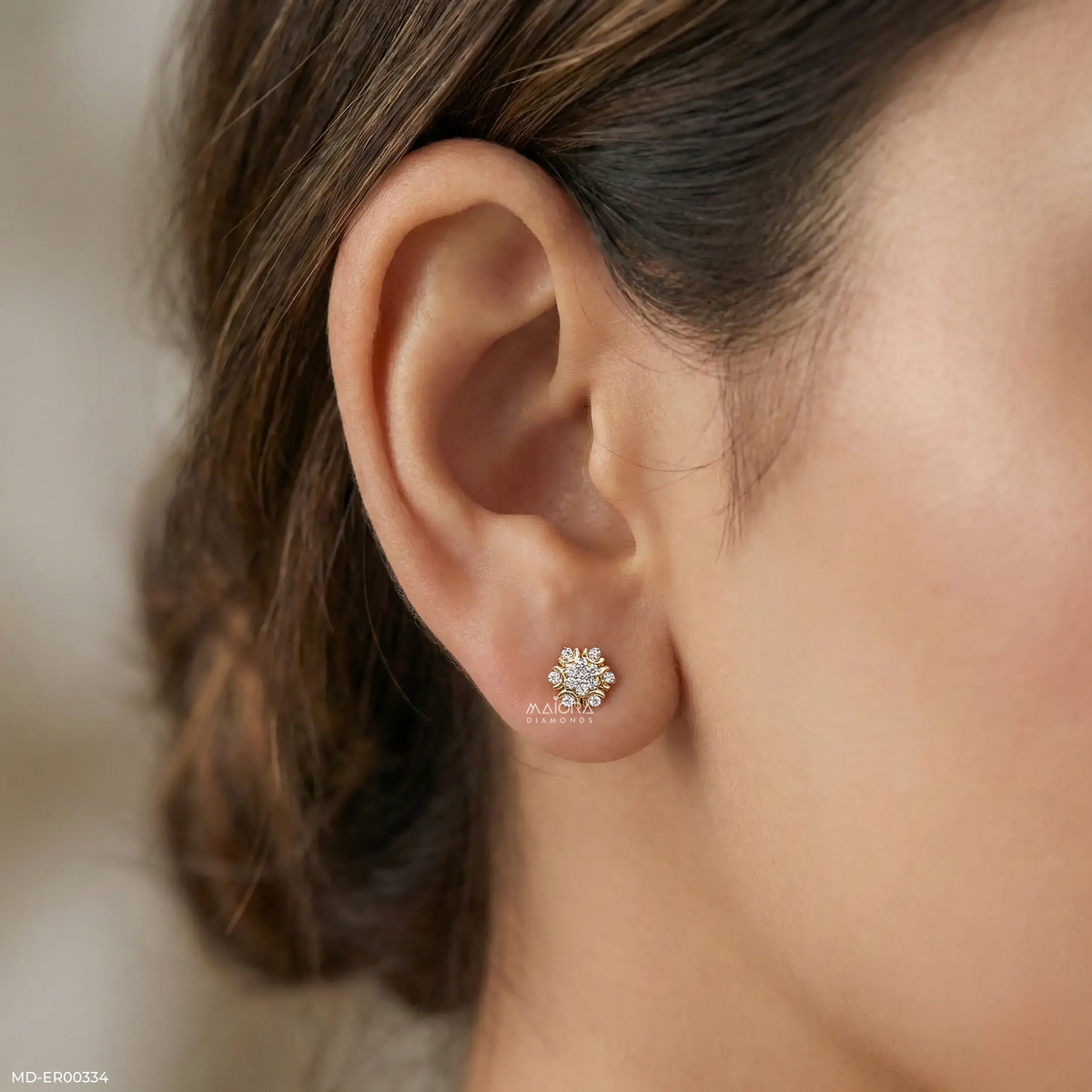 Sunlit Bloom Studs