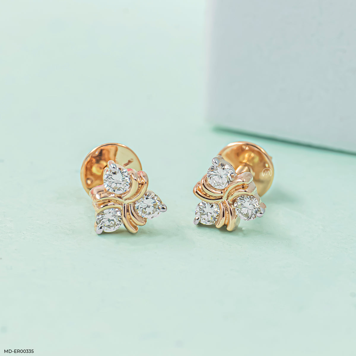 0.15 Carat Trinity Sparkle Lab Diamond Studs