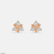 0.15 Carat Trinity Sparkle Lab Diamond Studs