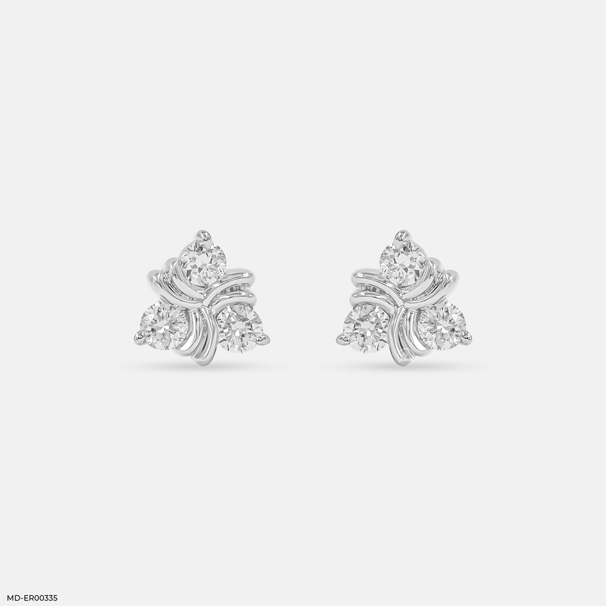 0.15 Carat Trinity Sparkle Lab Diamond Studs