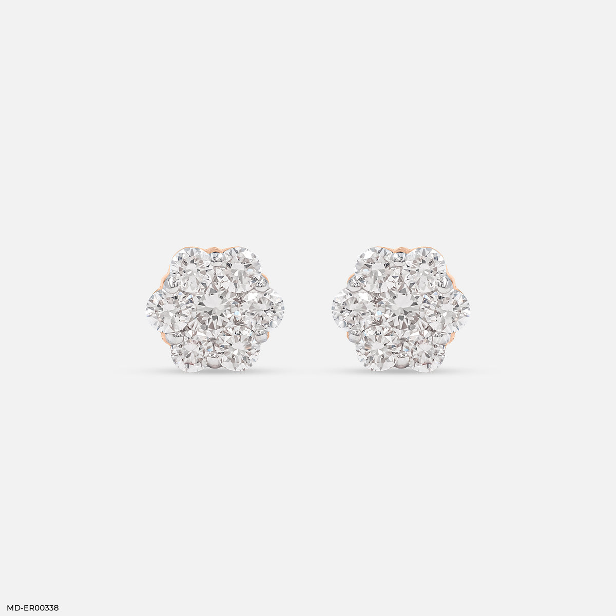 0.5 Carat Floral Radiance Lab Diamond Studs