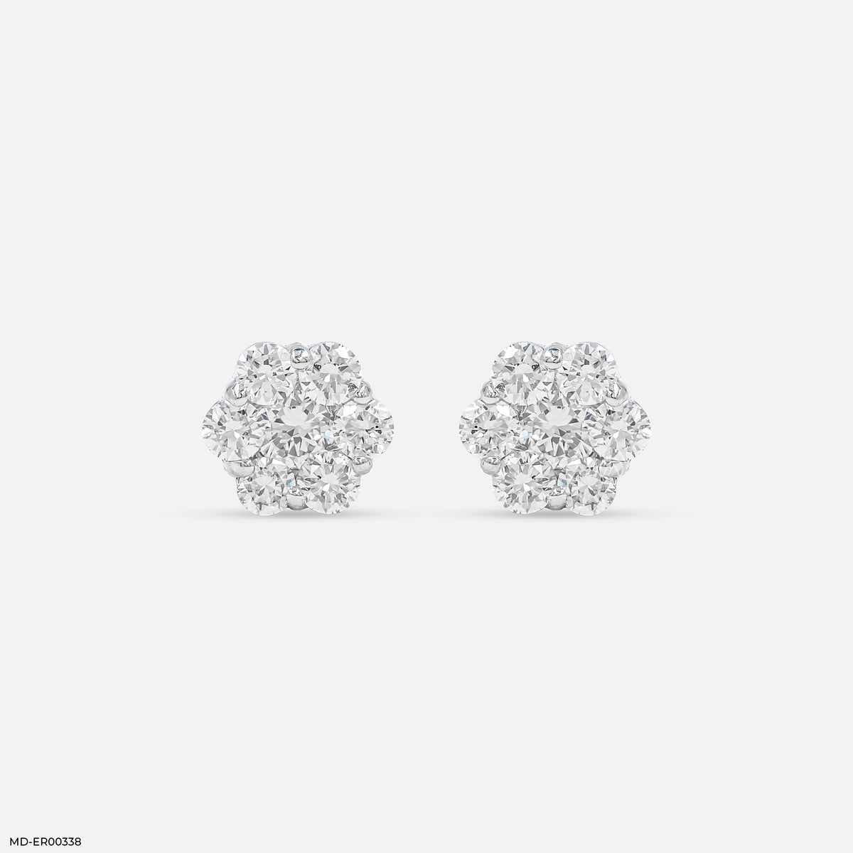 0.5 Carat Floral Radiance Lab Diamond Studs