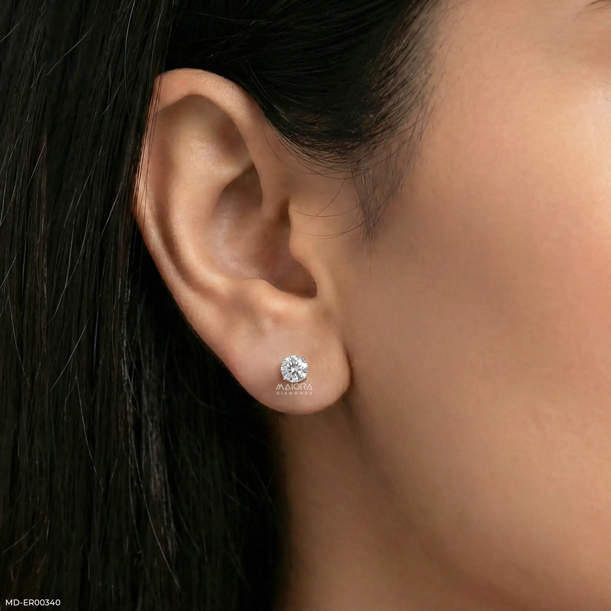 1.35 Carat Stellar Whirlwind Lab Diamond Studs