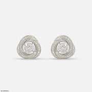 1.35 Carat Stellar Whirlwind Lab Diamond Studs