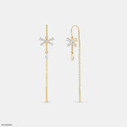 Fly Flutter Sui Dhaga Diamond Earrings