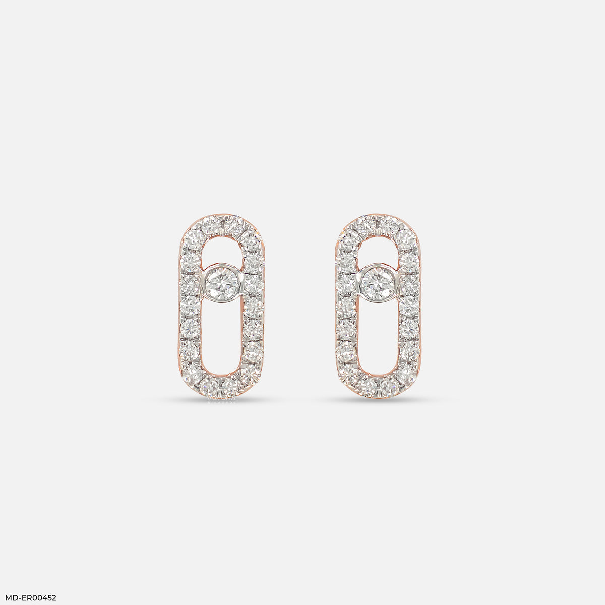 0.35 Carat Diamond Link Lab Diamond Studs