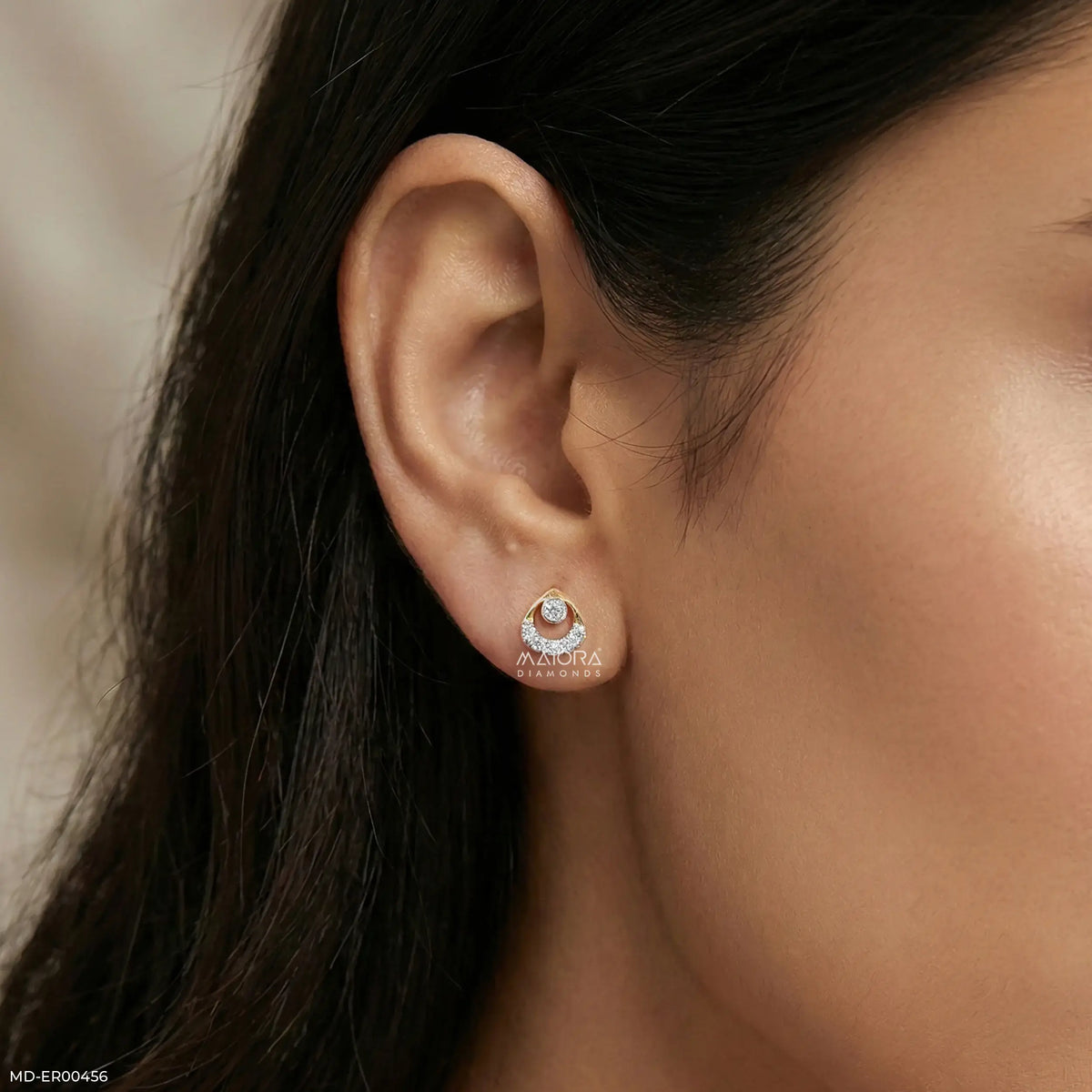 0.35 Carat Chic Lab Diamond Earrings