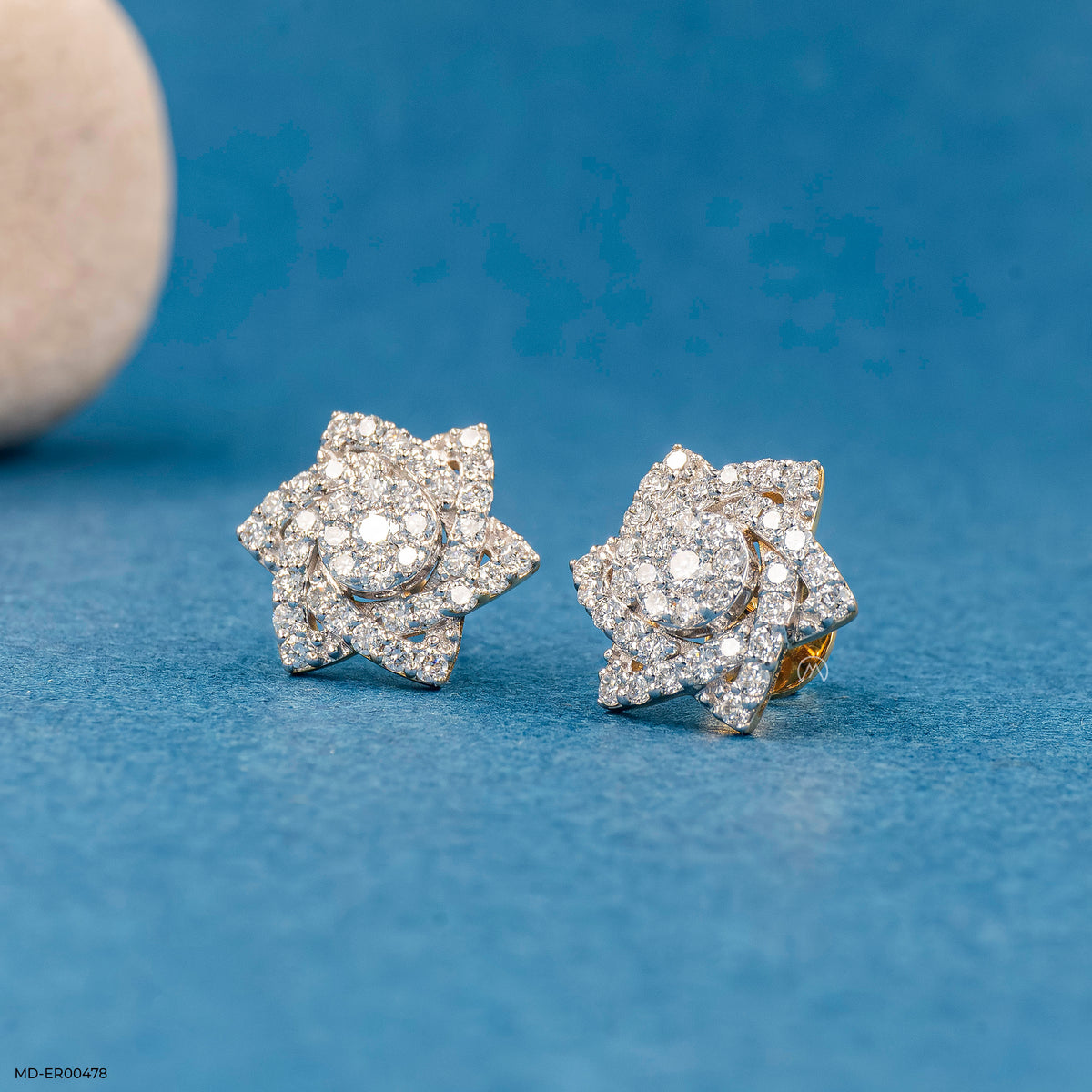 Star Cluster Diamond Earrings