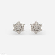 Star Cluster Diamond Earrings