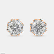 3 Carat Solitaire Majestic Glow Earrings