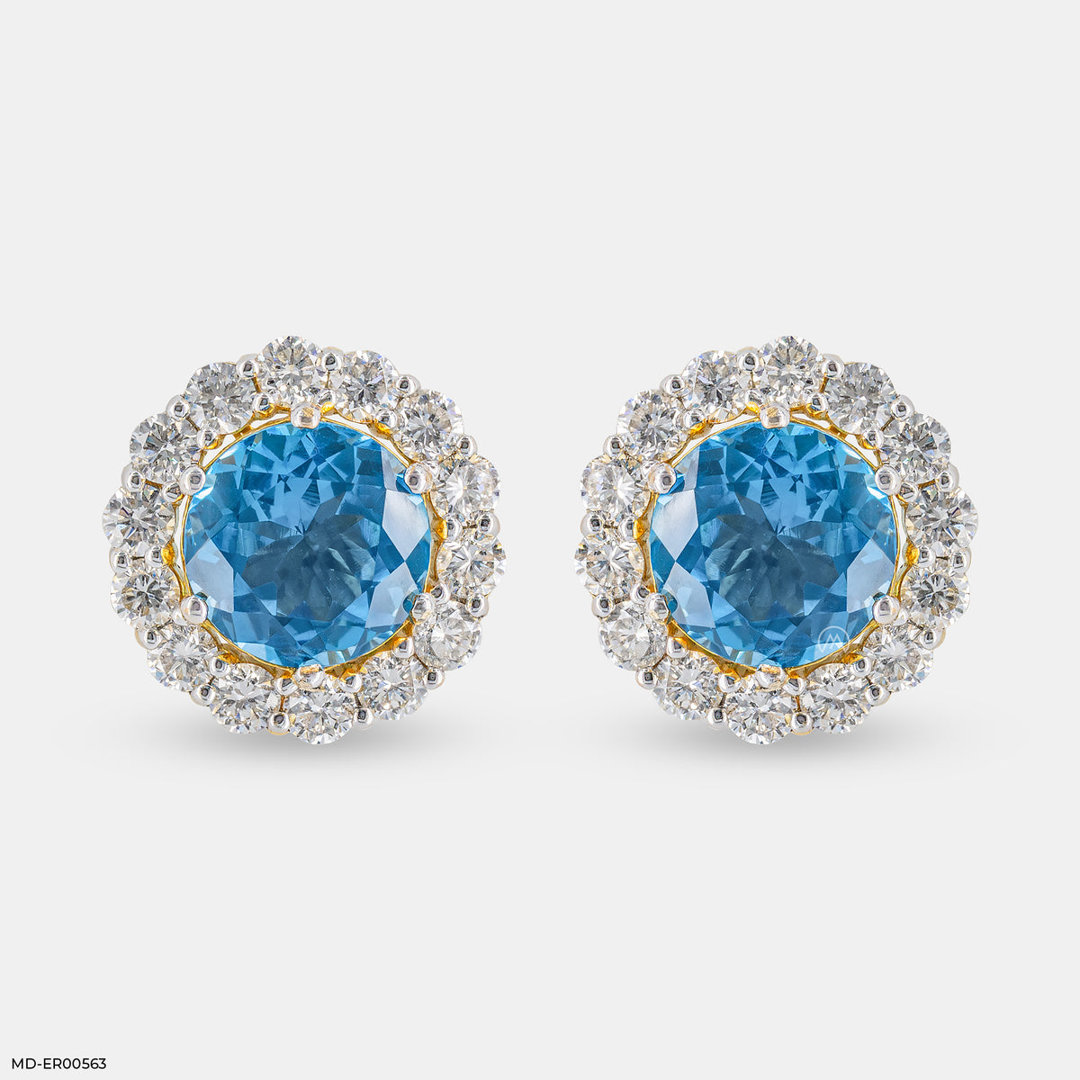 2 Carat Ocean's Embrace Lab Diamond Studs