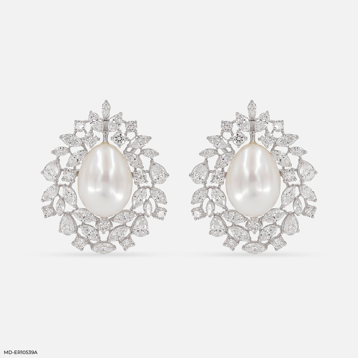 3.5 Carat Pearl Of Perfection Lab Diamond Stud