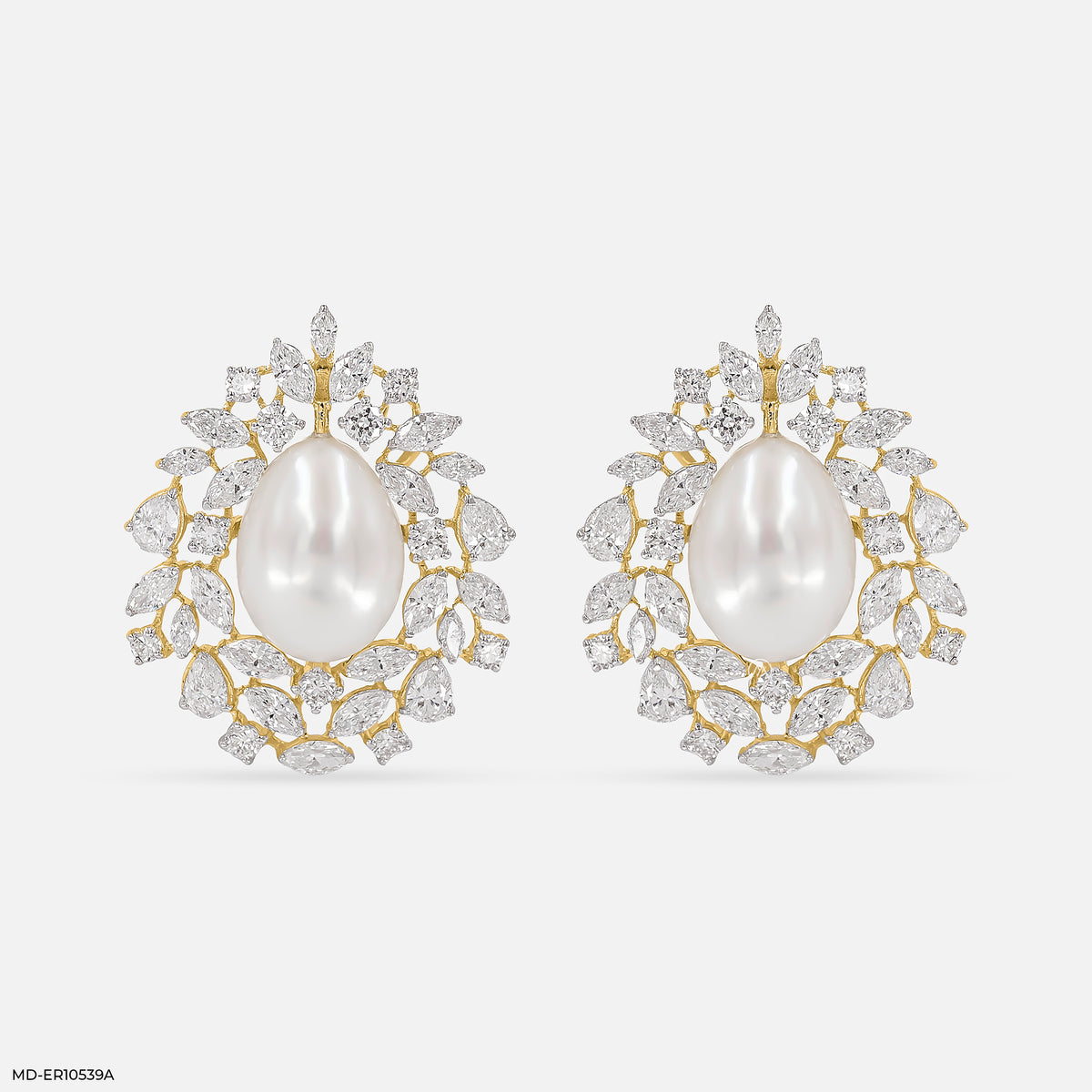 3.5 Carat Pearl Of Perfection Lab Diamond Stud
