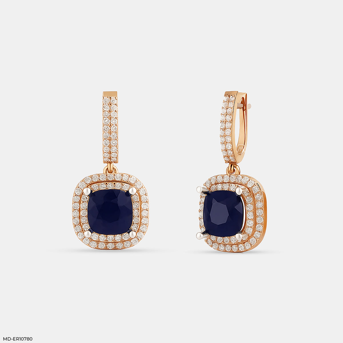 Celestial Square Dangles Earrings