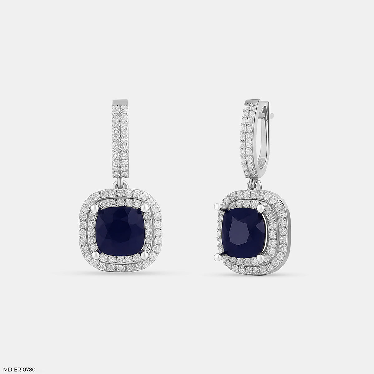 Celestial Square Dangles Earrings