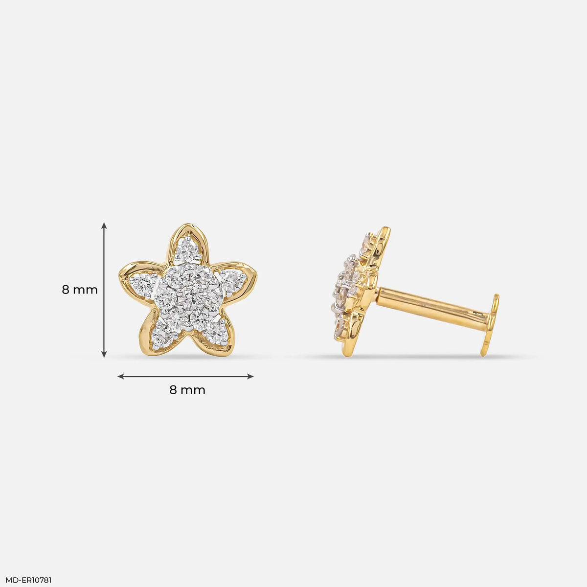 Mini Starlets Diamond Earrings