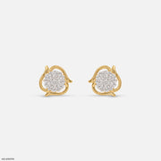 Gold Flicker Diamond Earrings