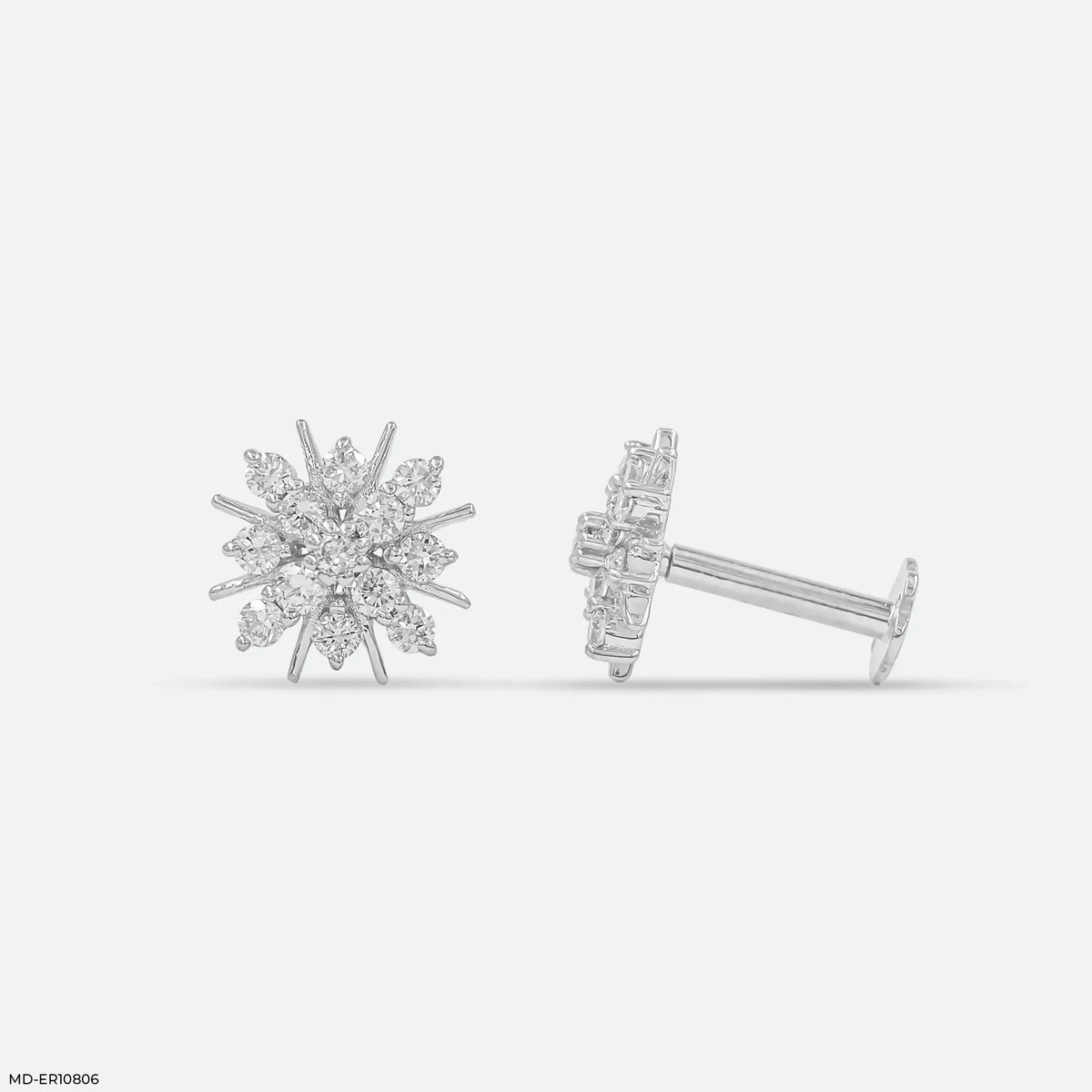 Galaxy Bloosom Diamond Earrings