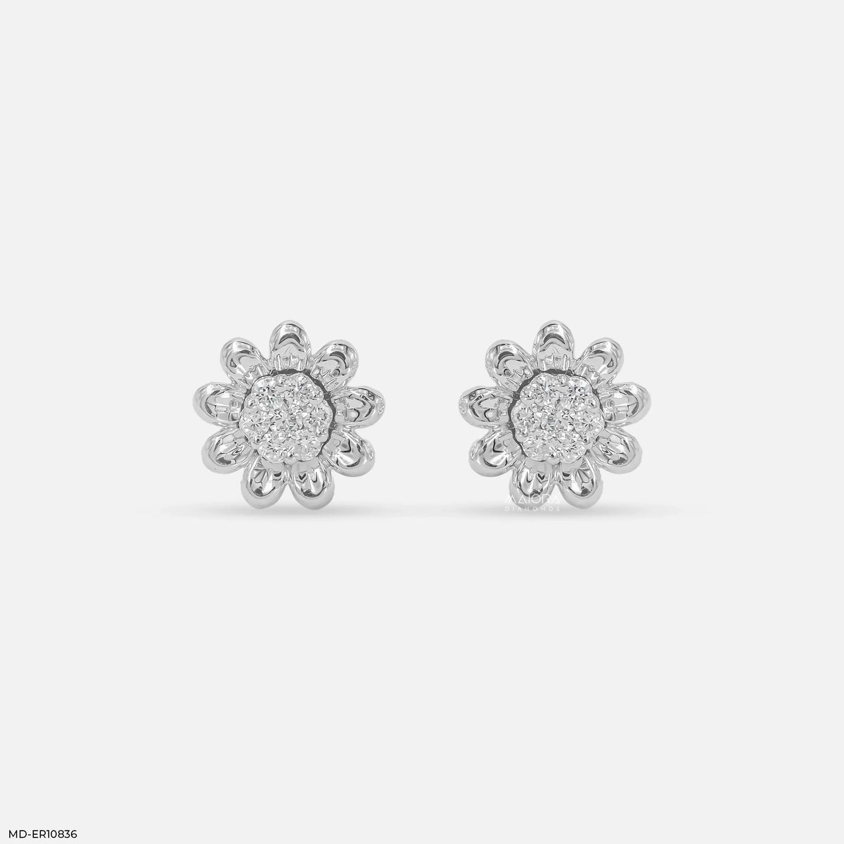 Sunshine Bloom Diamond Earrings