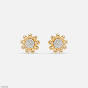 Sunshine Bloom Diamond Earrings