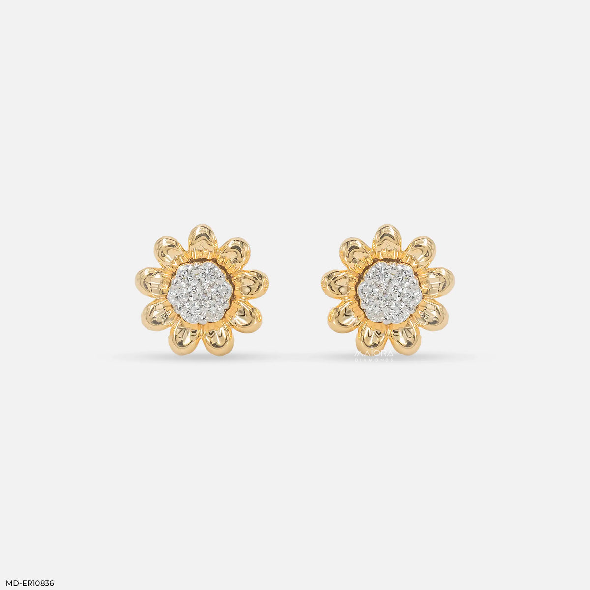 Sunshine Bloom Diamond Earrings