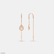 Petal Drop Sui Dhaga Diamond Earrings