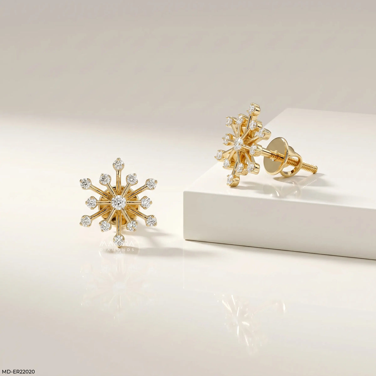 0.43 Carat Stella Polaris Lab Diamond Earrings