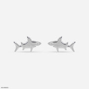 Sharklette Lab Diamond Stud