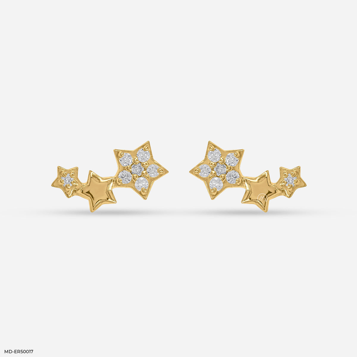 Celestial Comet Climber Earrings