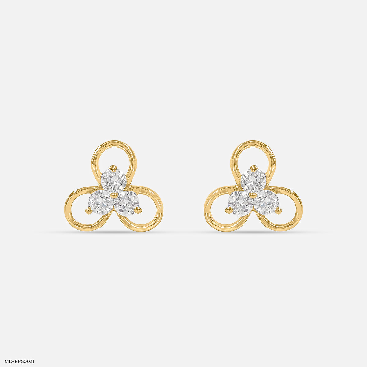 Elowen Bloom Lab Diamond Earrings