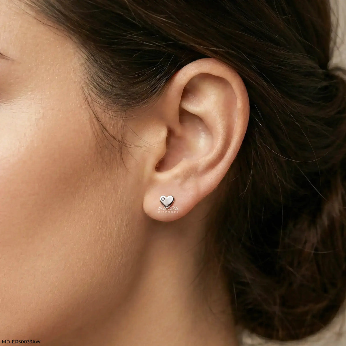 Sparkle Flush Diamond Studs Earrings