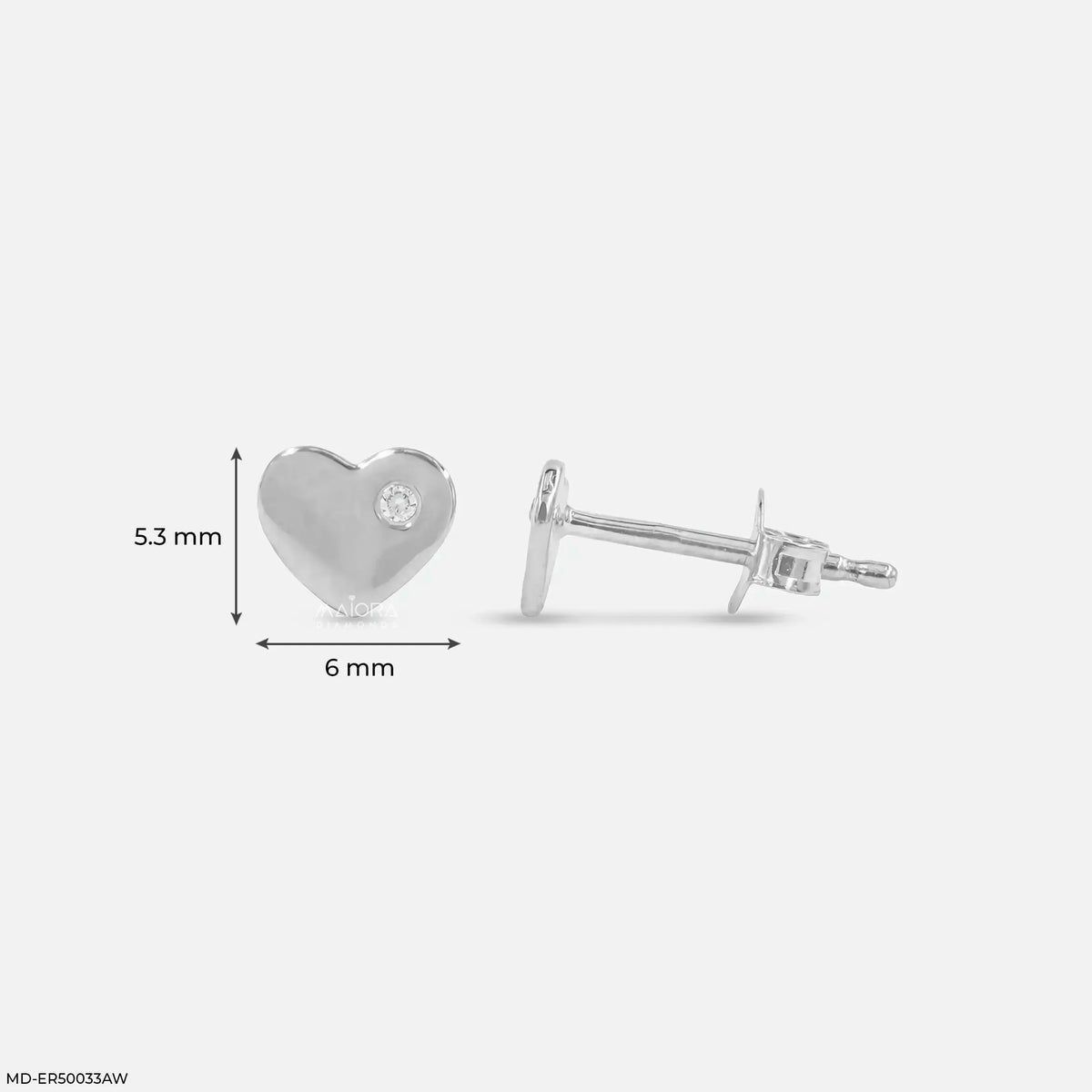Sparkle Flush Diamond Studs Earrings