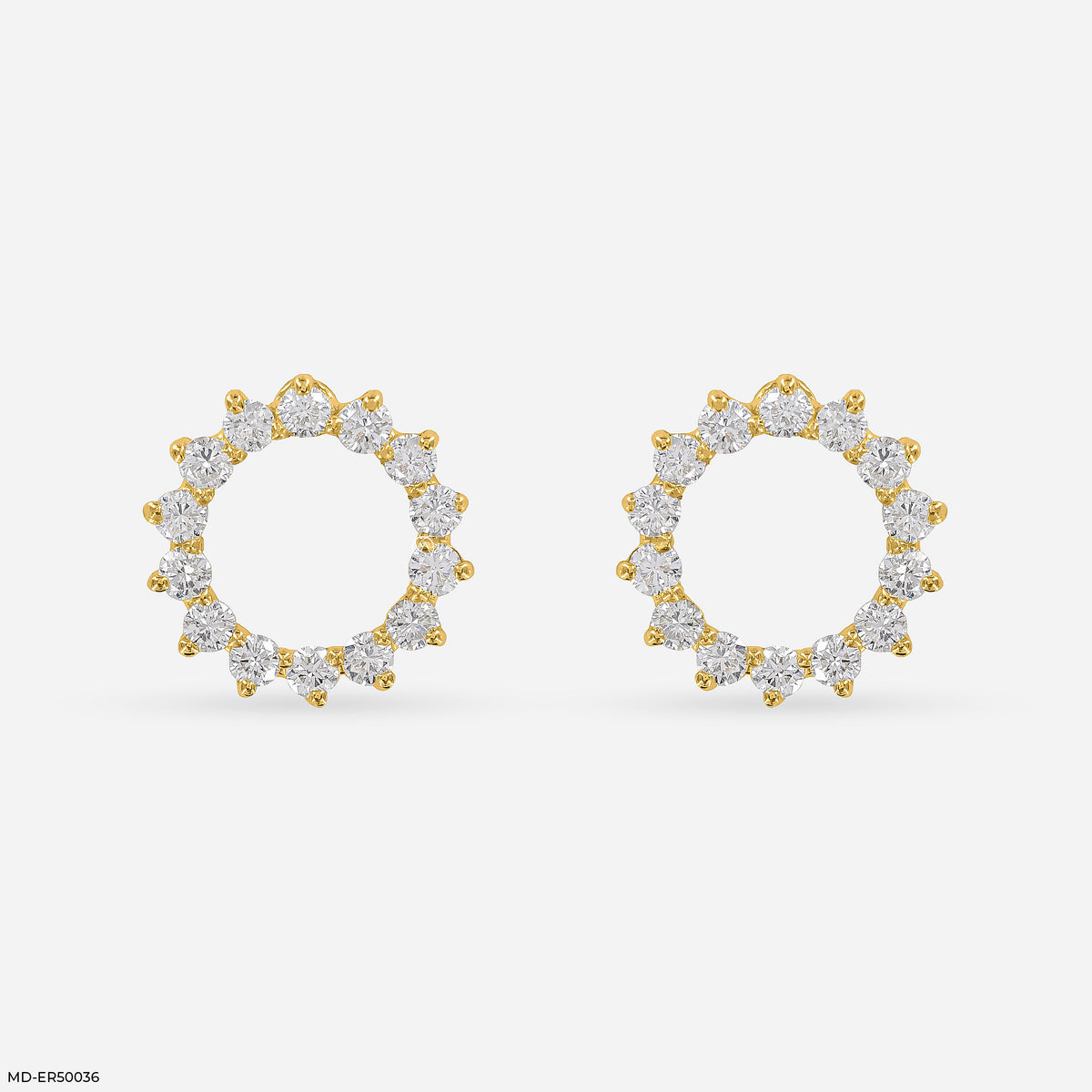Celestial Circles Lab Diamond Earrings