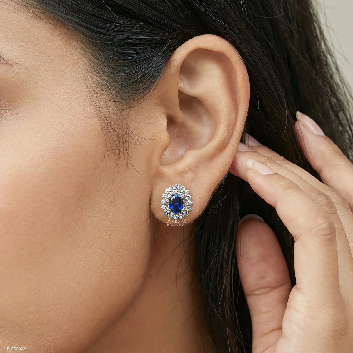 Seraphic Star Lab Diamond Earrings