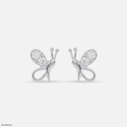 Wings of Grace Lab Diamond Earrings