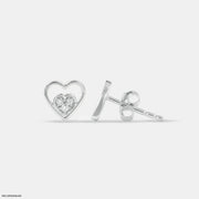 Layer Love Diamond Studs Earrings