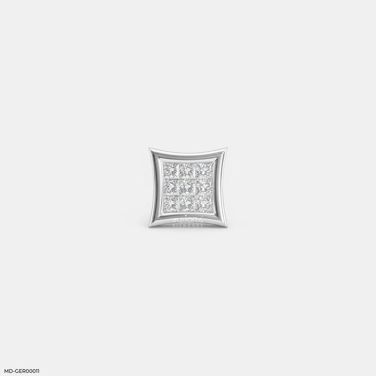 Stardom Diamond Mens Stud Earring