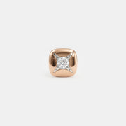 Polaris Star Diamond Mens Stud Earring